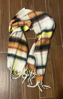 Aerie plaid blanket scarf