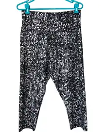C9 Champion Black / White Patterned Leggings Size XL