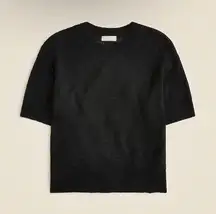 NWT J. Crew Alpaca-blend Oversized Sweater T-shirt Black