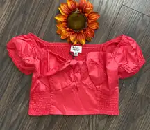 NWT  1960’s Red Turner Crop Top 4X-LARGE