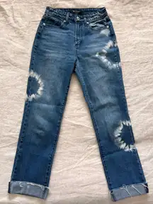 Denim Tie Dye Jeans