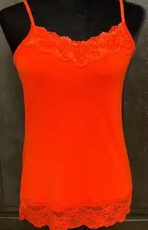 Orange tank top- Medium