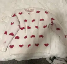 Hearts sweater