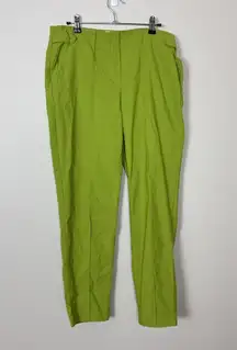 Jules and Leopold Lime Green Pull-on Pants Size Large