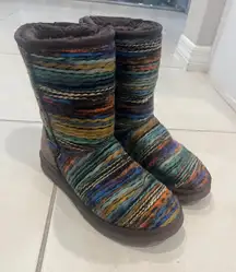 Lamo Juarez Boots Southwestern women's 8 lined winter snow