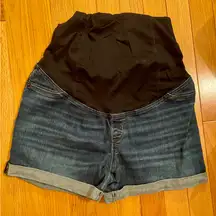 Isabel Maternity by Ingrid & Isabel High Waist Denim Shorts
