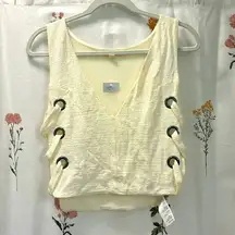 NWT Urban Outfitters Silence + Noise Grommet Tank