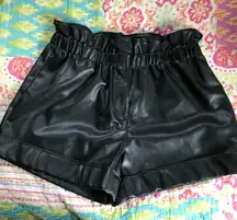 Leather Shorts