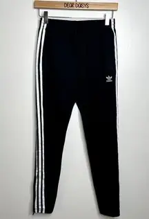 Adidas  Black Tiro 3 Stripes Track Pants