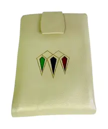 Vintage New Princess Gardner Leather Wallet W/Coin Pocket Genuine Cowhide Read