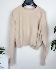 Honey Punch Beige Sweater