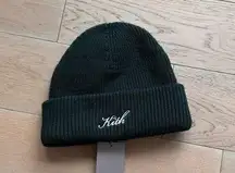 Kith Premier Logo Shallow Mia Green Beanie