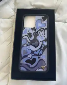 wildflower blue heart case