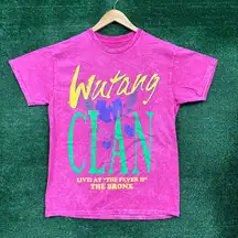 Wu-Tang Clan Live At The Fever II HIp-Hop T-Shirt Size Medium