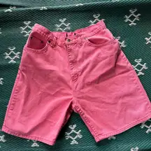 Faded Glory Vintage Y2K Pink Cotton Denim Shorts