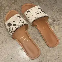 Cowhide Sandals