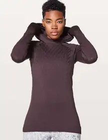 Lululemon Rest Less Hoodie Black Cherry size 2