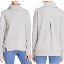 ALO Yoga Haze Turtleneck Sweatshirt, Dove Gray