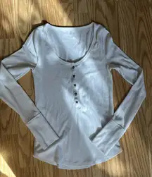 Hollister Henley Long Sleeve