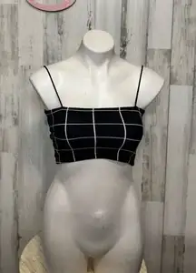 Black stripped top