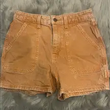 Women's rusty orange denim Shorts size 2