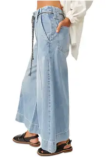 We The Free • Sheer Luck Cropped Wide-Leg