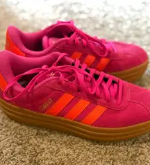 Adidas Shoes Pink and Orange