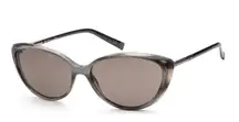 Dior PICADILLY smoke gray marble chrome black arm lightweight cat eye sunglasses