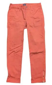 NYDJ Legging Jeans Womens 6 Skinny Crop Stretch Zip Ankle Not your Daughters USA