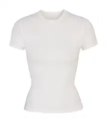 White Cotton TShirt XL