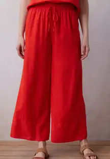 NWT LC Lauren Conrad High Waisted Wide Leg Linen Pants