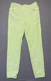 Halara Women's Lime Green Leggings M nwt