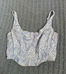 LA Hearts Corset Top PacSun