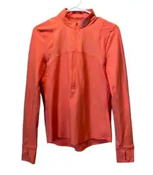 Under Armour Women’s Qualifier Half Zip Pullover Run Running Shirt Top Small