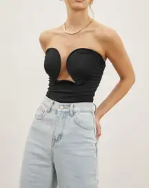 Commense Strapless Wire Bustier Tube Top size XS