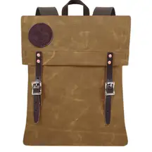 Duluth Pack Scoutmaster Canvas Pack in Khaki Rugged Outdoor Backpacking Gorpcore