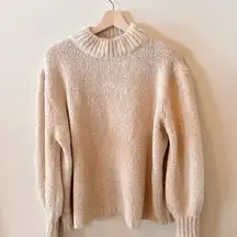 She + Sky Mockneck Sweater