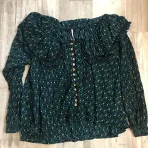 Free People Size Small Sunshine peasant top
