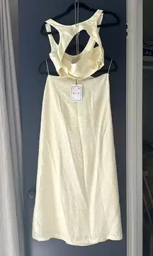 2 piece cream - ITMFL set from revolve size S