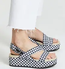 Megan checkered Espadrilles sandals