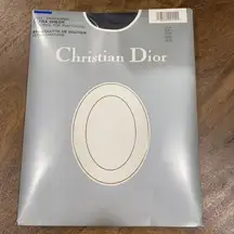 New Christian Dior‎ Ultra Sheer Pantyhose Sz 4 Navy