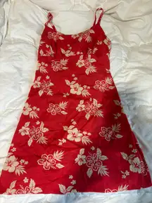 Target Hawaiian Floral Printed Dress