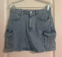 Rails Laurel Cargo Denim Mini Skirt-Sz 28