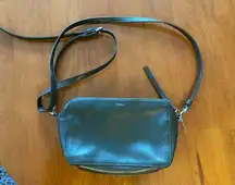 Camera Crossbody Leather Bag/ Purse