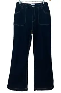 🎄Vanilla Star Flare Leg Dark Wash Denim Jeans