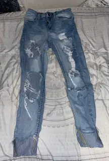 Distressed Jeans