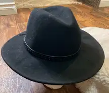 Treasure & Bond Wool‎ Black Hat Woven Band One Size