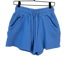 Negative Underwear Blue Waffle Knit Shorts Small