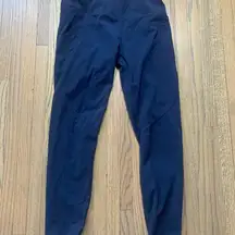 Sweaty Betty navy blue power 7/8 length Leggings