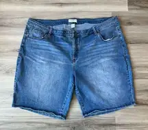 Lane Bryant Plus Size 26 Jean Shorts